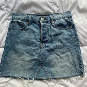 Aeropostale Jean Skirt (comment for try on pics !)